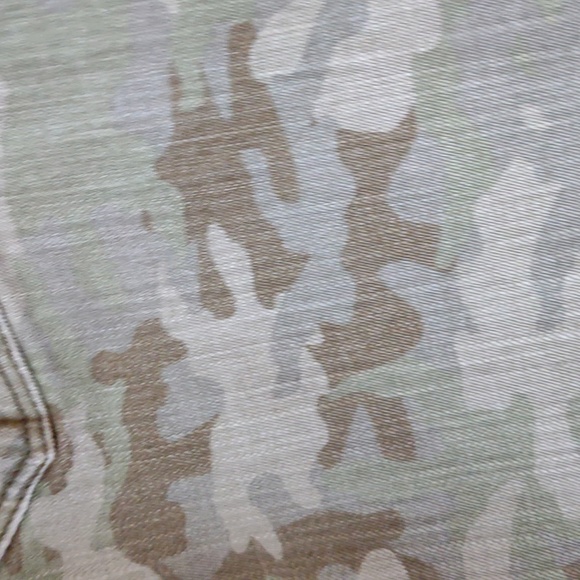 Jessica Simpson Camo Stretch Zipper Jeans Metal button - Picture 6 of 12